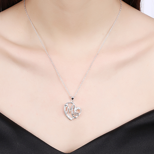 925 Sterling 'Mom' Ketting - Simpel & Elegant