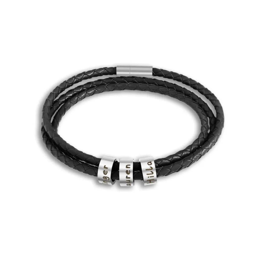 LYNN & CO - Gepersonaliseerde Herenarmband