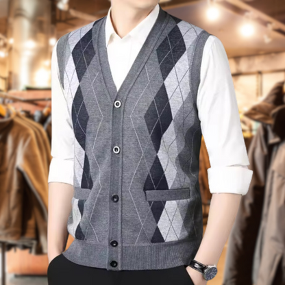 Carter™ | Stijlvol knoopgebreid vest