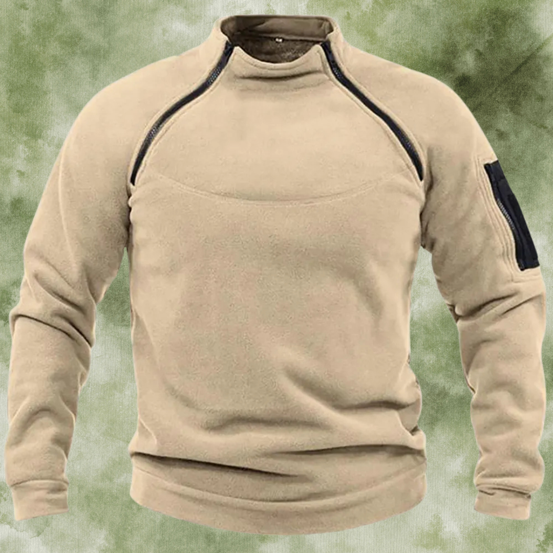 Timothy™ | Tactische Militaire Rits Sweatshirt