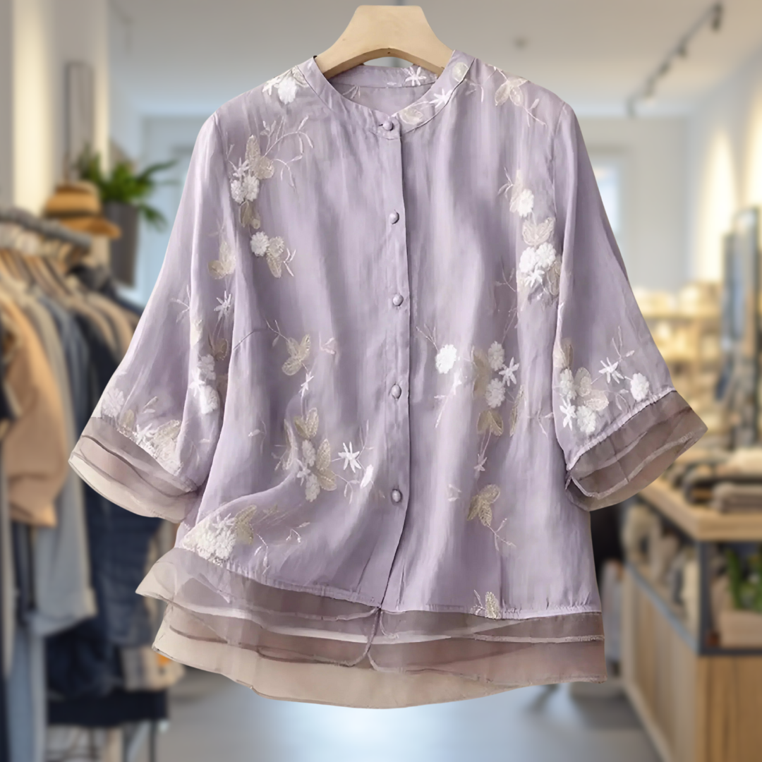 Natalie™ | Luchtige Katoenen Blouse