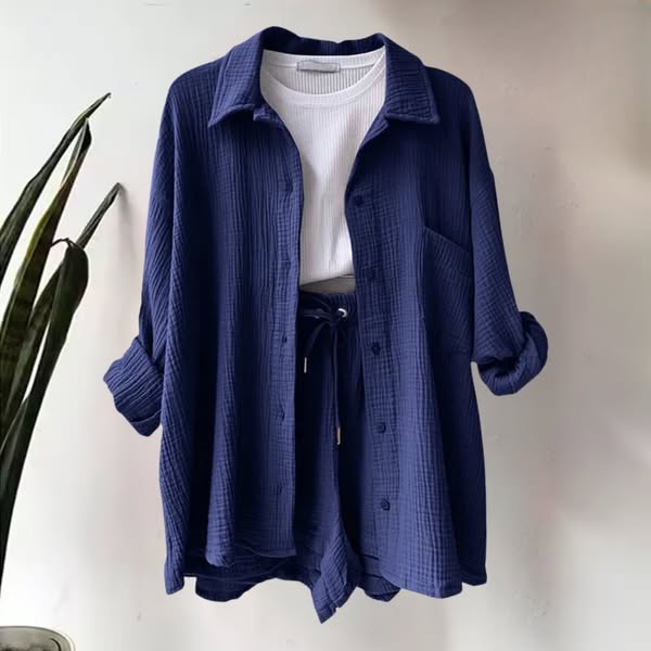 Virella™ | 2-Piece Blouse & Shorts Set