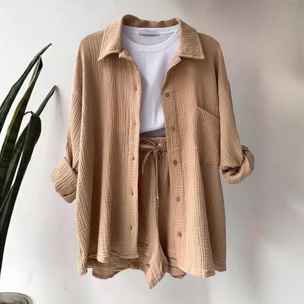 Virella™ | 2-Piece Blouse & Shorts Set