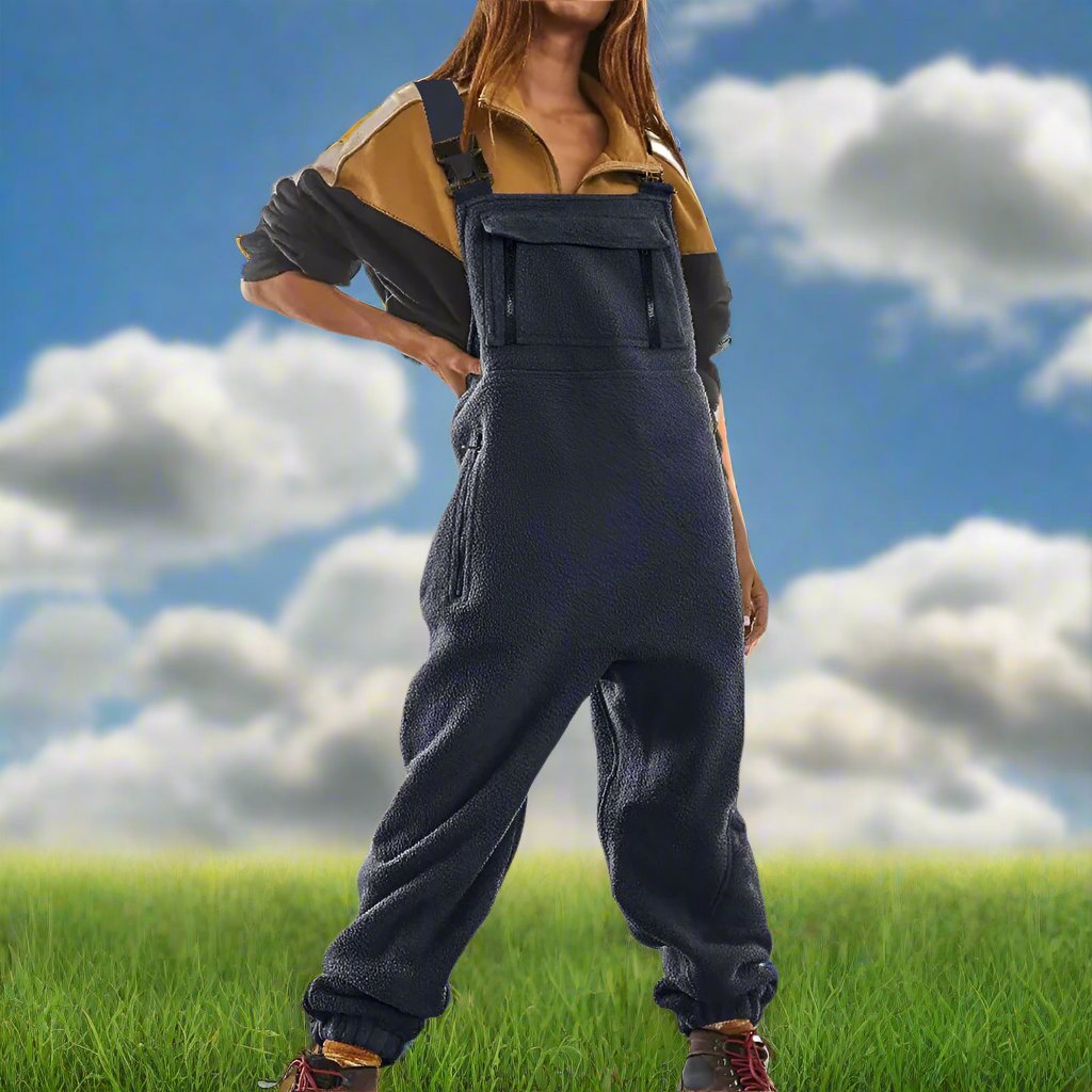 Femie™ | Verstelbare Corduroy Fleece Jumpsuit