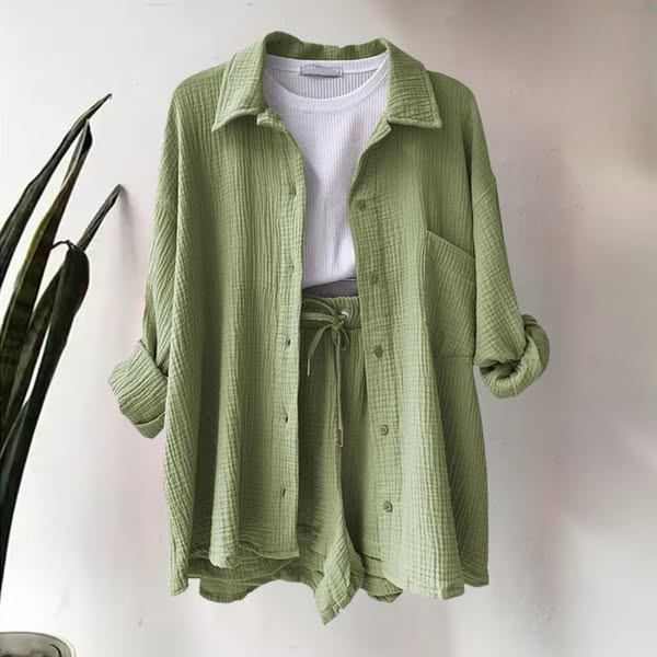 Virella™ | 2-Piece Blouse & Shorts Set