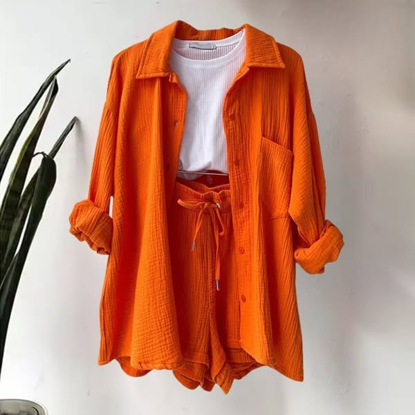 Virella™ | 2-Piece Blouse & Shorts Set