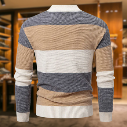 Dylan™ | Gestreepte Cashmere Trui