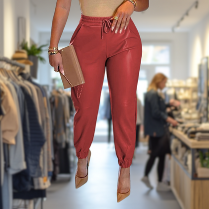 Donna™ | Stijlvolle Effen Kleur Broek