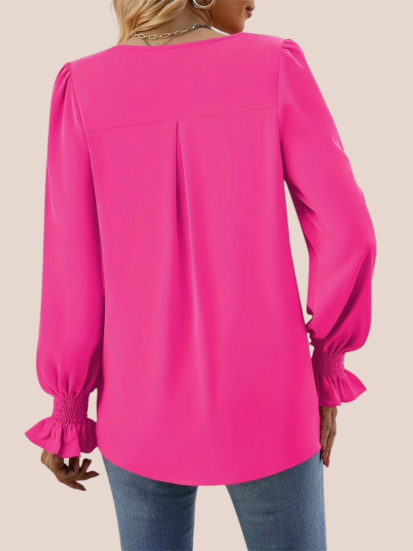 Harlow™ | Stijlvolle Lange Mouw Blouse