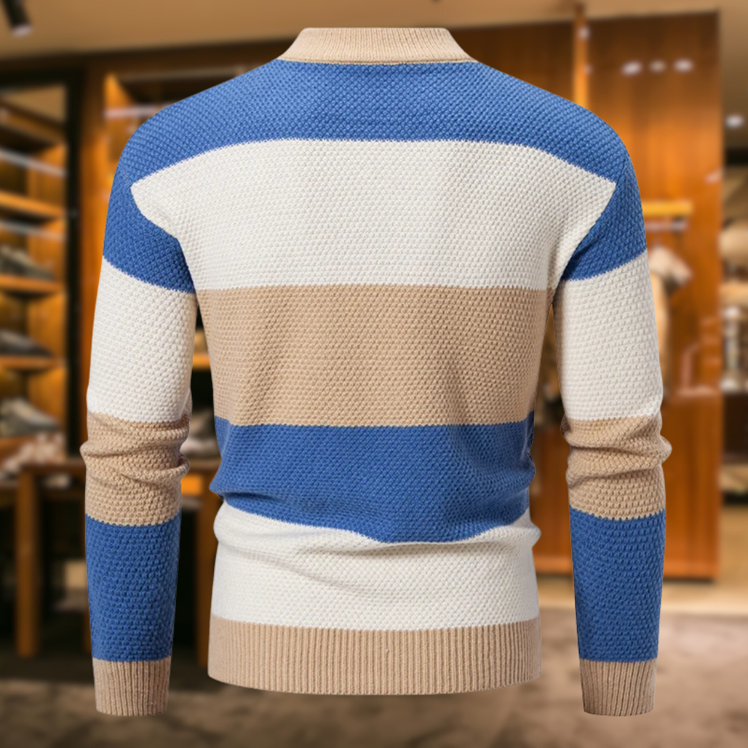 Dylan™ | Gestreepte Cashmere Trui