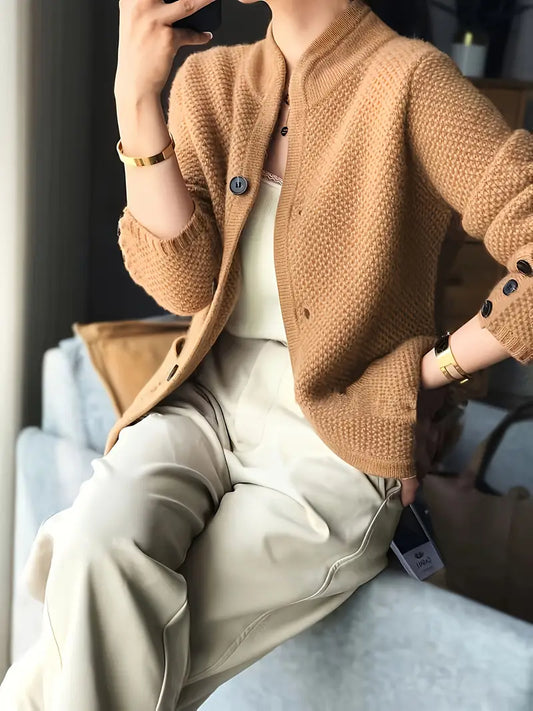 Deliora™ | Effortless Style Knit Cardigan