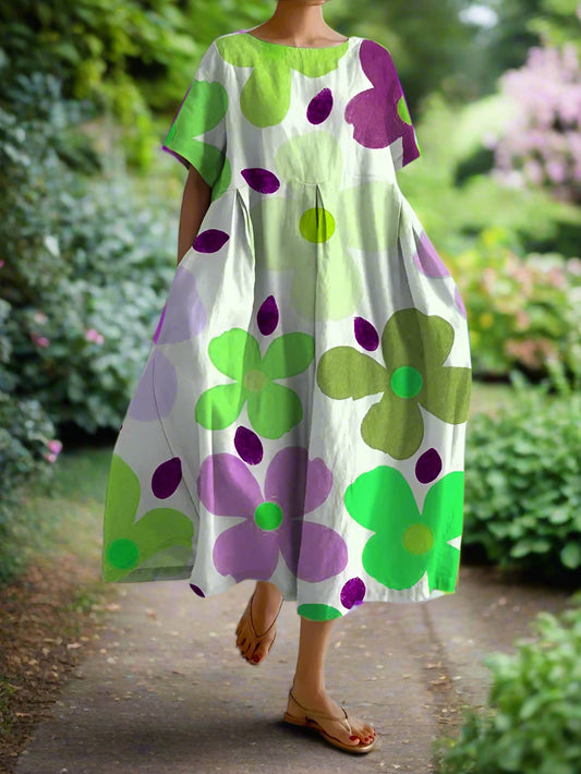 Lioraelle™ | Soft Flower Dress