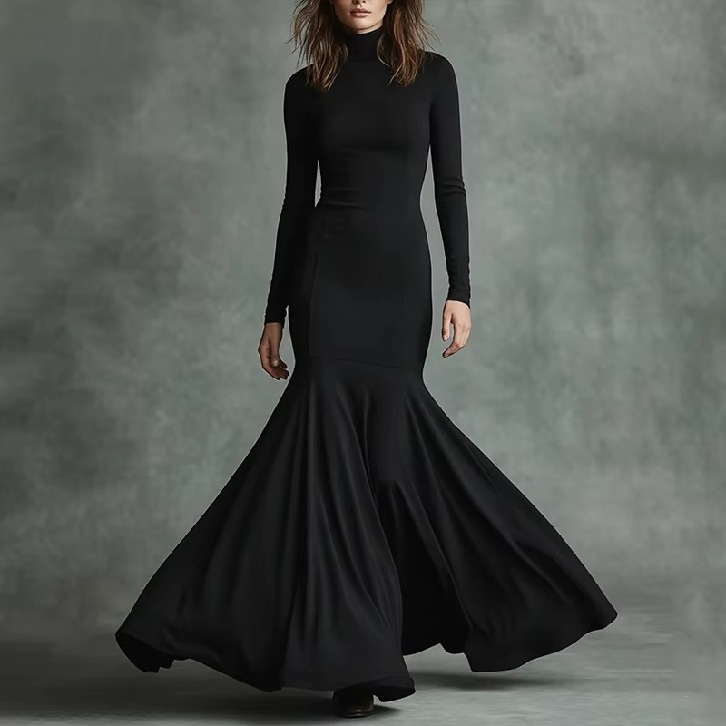 Lorvessa™ | Contour Fit Fishtail Dress