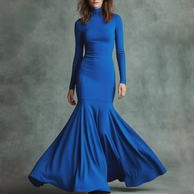 Lorvessa™ | Contour Fit Fishtail Dress