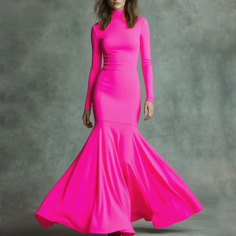 Lorvessa™ | Contour Fit Fishtail Dress