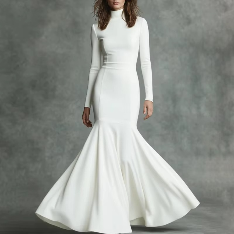 Lorvessa™ | Contour Fit Fishtail Dress