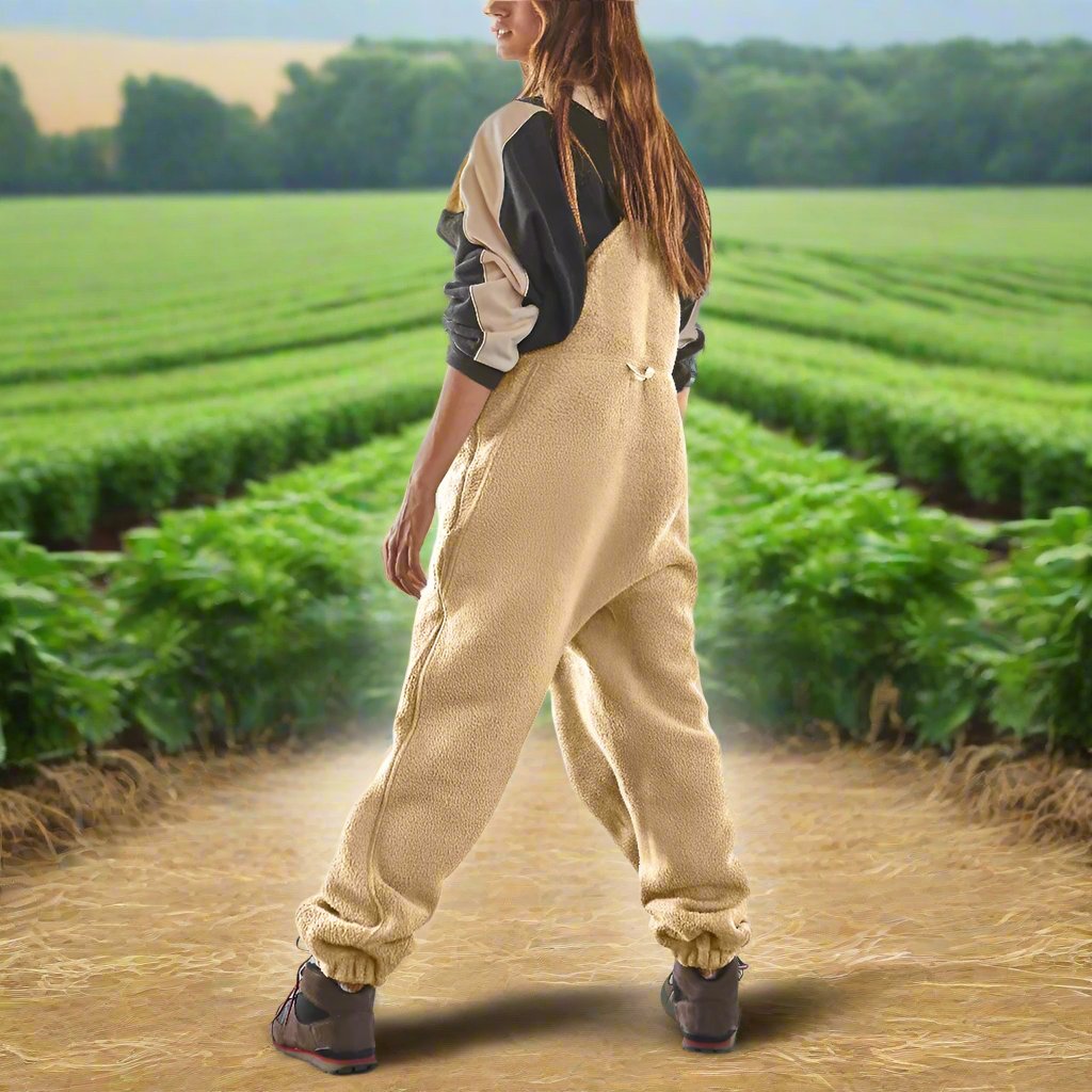 Femie™ | Verstelbare Corduroy Fleece Jumpsuit