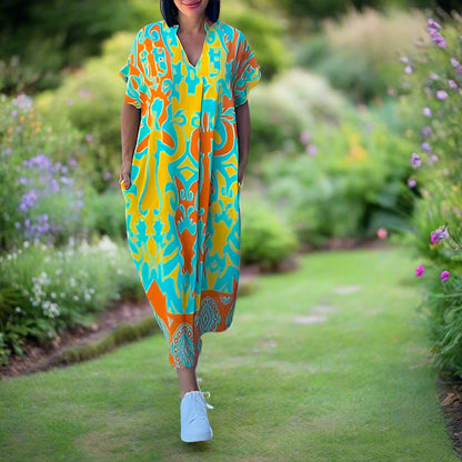 Kalena™ | Chic Floral Dress for a Sophisticated Look