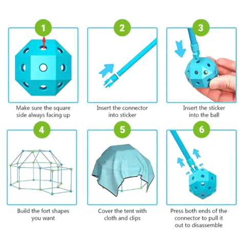 50% Korting: ToverFort™ Bouwkit